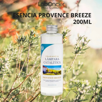 Esencia PROVENCE BREEZE 200 ml: recarga para lámpara catalítica aroma Provence Breeze (200 ml). Difusión homogénea y ambiente ag
