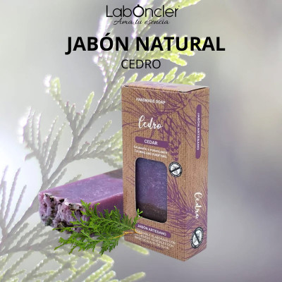 Jabón Natural de Cedro