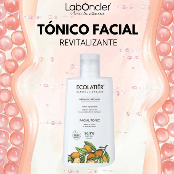 ECOLATIER Tónico Facial Revitalizante y Nutritivo Argán Ecológico