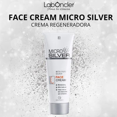 Face Cream Micro Silver Plus. Laboncler para el cuidado facial diario