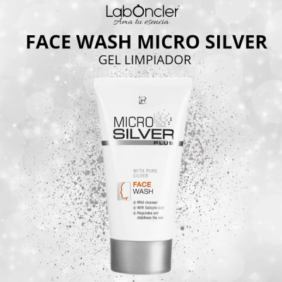 Face Wash Micro Silver Plus. Laboncler para el cuidado facial diario