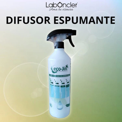 Difusor Espumante. Eco-Jin concentrado/pack para limpieza eficaz. IVA incluido (21%).