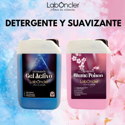 PACK DETERGENTE Gel Activo+SUAVIZANTE Blume Poison Laboncler para hogar. Compra online y mejora tu limpieza diaria. IVA incluido