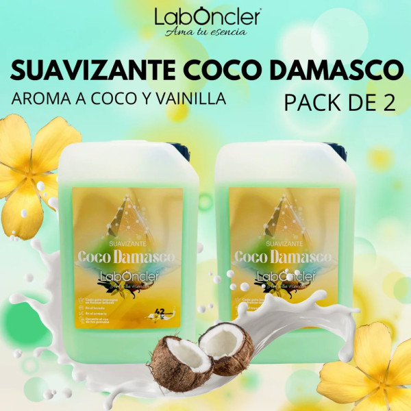 PACK DOBLE SUAVIZANTE COCO DAMASCO | COCO & VAINILLA
