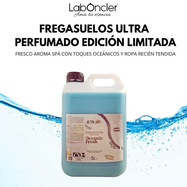 EDICIÓN LIMITADA: FREGASUELOS ULTRAPERFUMADO AROMA SPA CON TOQUES OCEÁNICOS Y ROPA RECIÉN TENDIDA