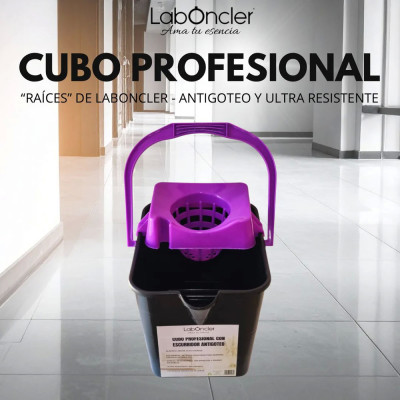 CUBO ESCURRIDOR RAÍCES para hogar. Compra online y mejora tu limpieza diaria. IVA incluido (21%).