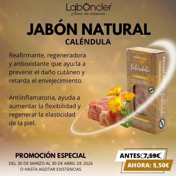Jabón natural caléndula