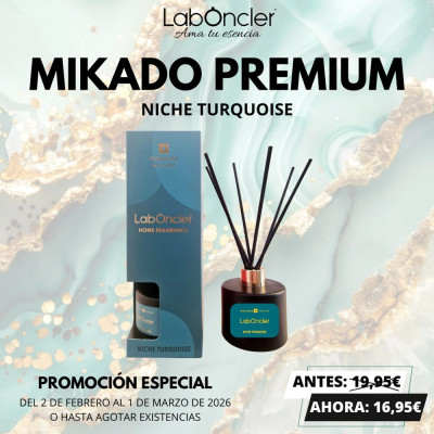 PREMIUM MIKADO LABONCLER NICHE TURQUOISE 200ML