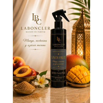 Ambientador Textil Linur Fruit - Mango, Nectarina y Azúcar Moreno